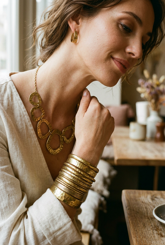 Green Skin &amp; Golden Glows: The Ultimate Guide to Caring for Brass and Copper Jewellery